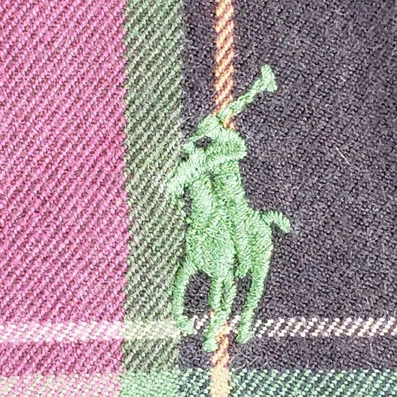 Polo Ralph Lauren Shirt Oxford Flannel Button Down LS Mens Size Medium M Blake - Picture 7 of 12